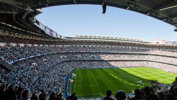 Le stade du Real Madrid en travaux cet été