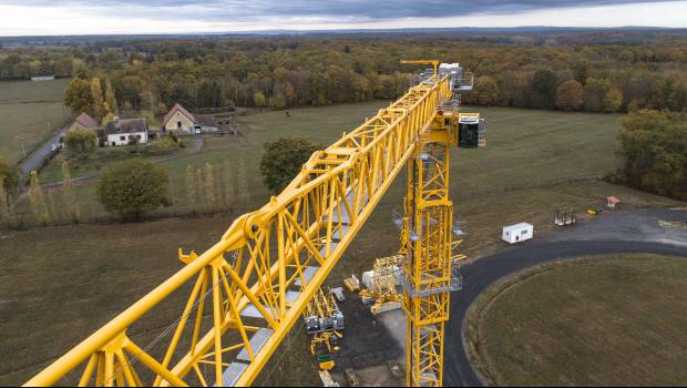 Manitowoc lance la plus grosse grue à tour de sa gamme MDT