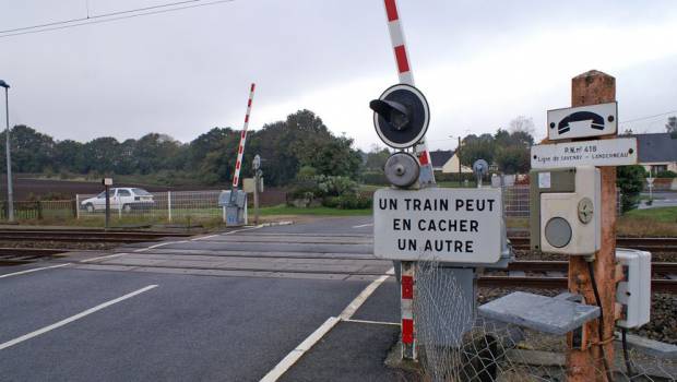 SNCF Réseau HdF : fermeture du PN n° 58 de Chauny
