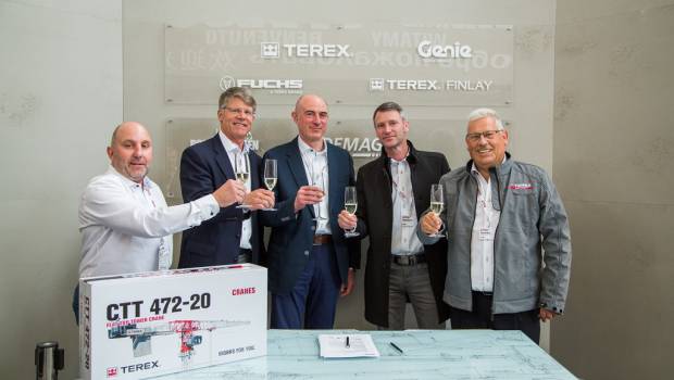 Plusieurs ventes conclues par Terex Cranes sur Bauma