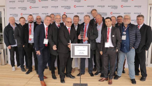 Lambertsson Kran s'offre la première Potain MDT 809