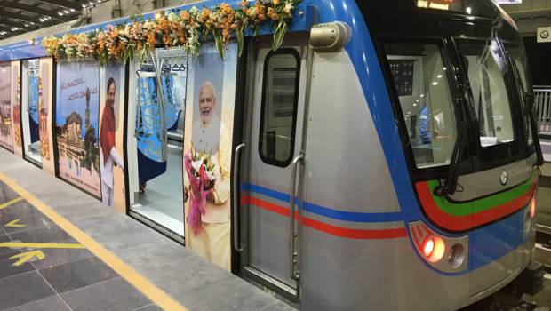 Keolis ouvre la 3e section du métro automatique d’Hyderabad