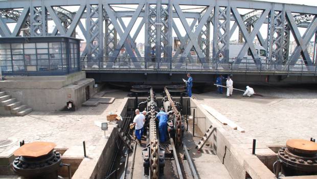 Une rénovation-automatisation engagée sur le pont Colbert de Dieppe