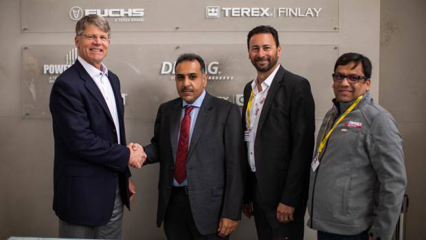 Terex a multiplié les ventes sur Bauma