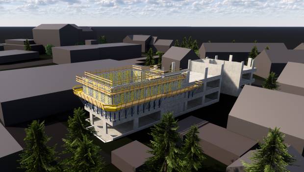 Doka construit les bureaux Sofistik en Allemagne à l'aide du BIM