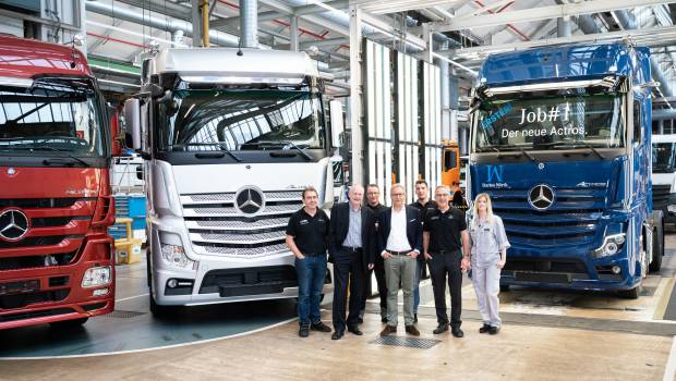 Mercedes-Benz Trucks lance la production de l'Actros 5