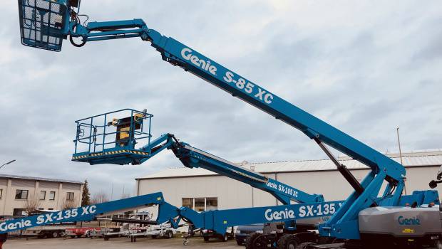 Trois nouvelles nacelles télescopiques Genie Xtra Capacity pour HBV