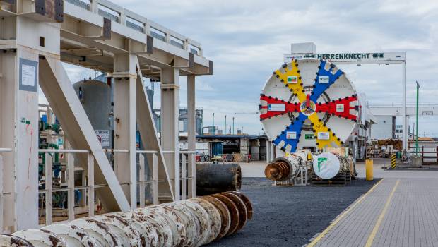 Le Victory Boogie Woogie excavé à La Haye grâce à Herrenknecht