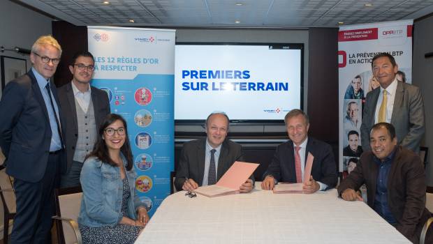 Prévention : Vinci Construction Terrassement se rapproche de l’OPPBTP