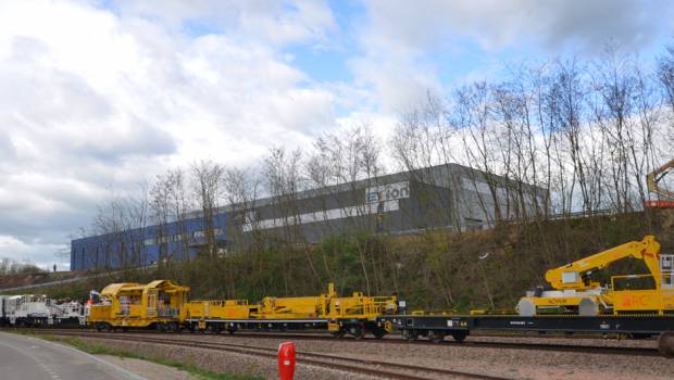 Ouverture du centre Erion de maintenance de locomotives