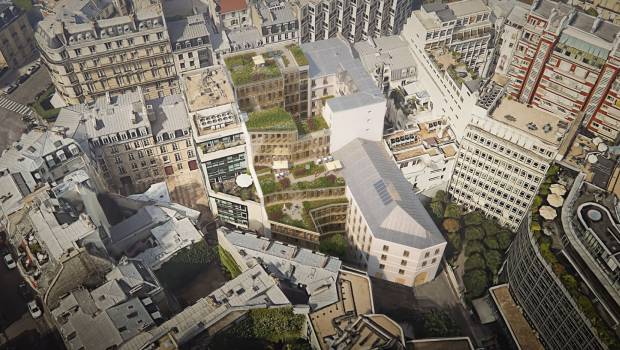 L'ancien siège historique de RTL en restructuration