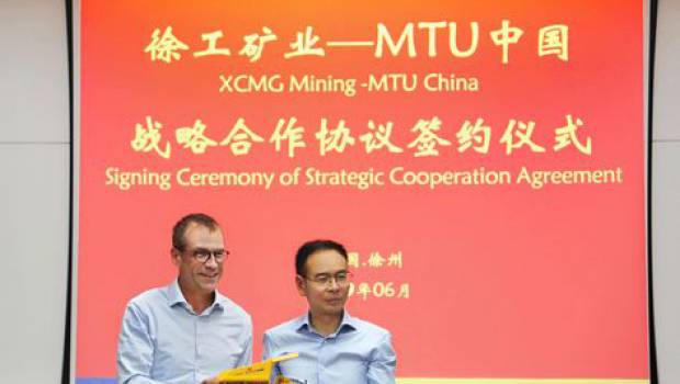 Partenariat stratégique entre XCMG et Rolls-Royce Power Systems