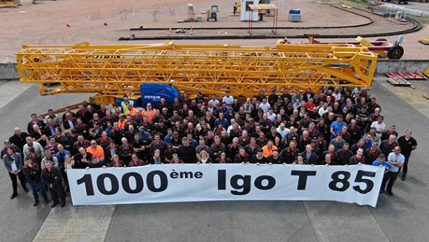 Manitowoc a vendu sa 1000e Igo T85