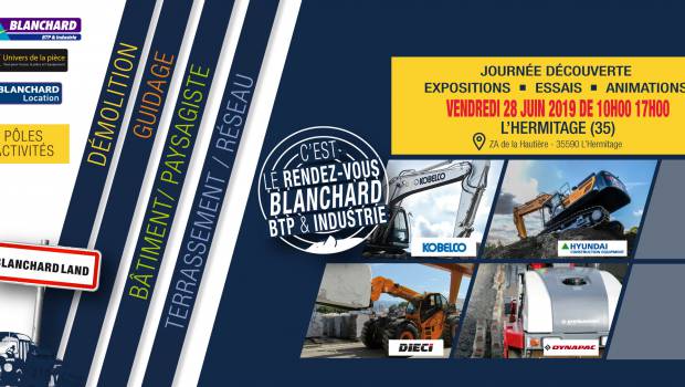 Des journées portes ouvertes chez Blanchard BTP !