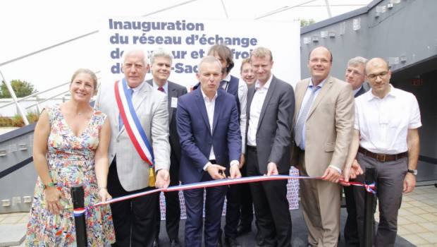 Paris-Saclay : un réseau d’échange de chaleur et de froid inauguré