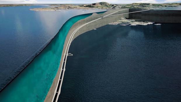 Volvo CE participe à la construction d’une autoroute sous-marine en Norvège
