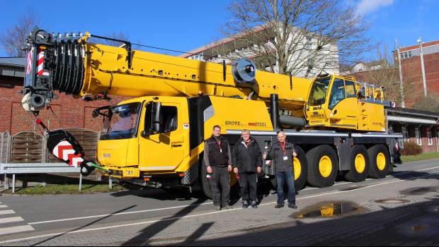 B+V Trans acquiert une grue Grove GMK510L