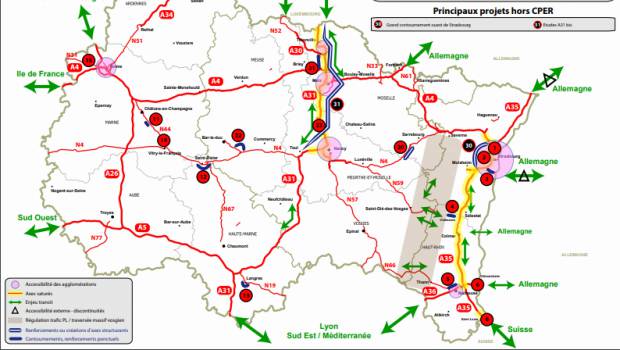 Strasbourg : réflexions en cours pour le réaménagement de l’A35/A351