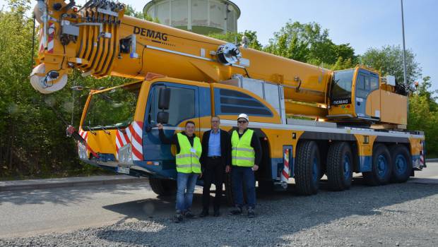 La Demag AC 220-5 recommandée pour l’assemblage des grues à tour