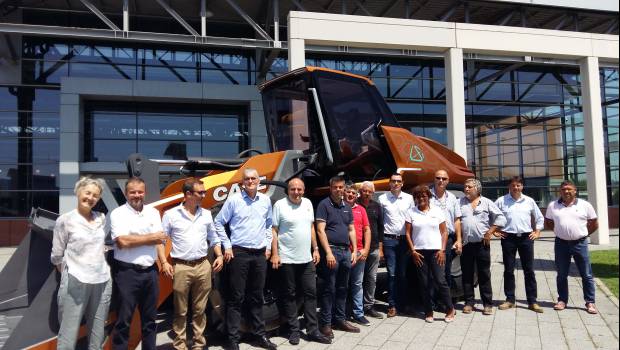 En visite à l'usine Case de San Mauro