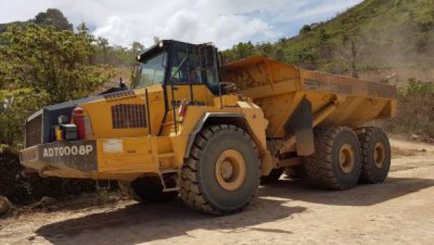 Des pneus de carrière aux Philippines