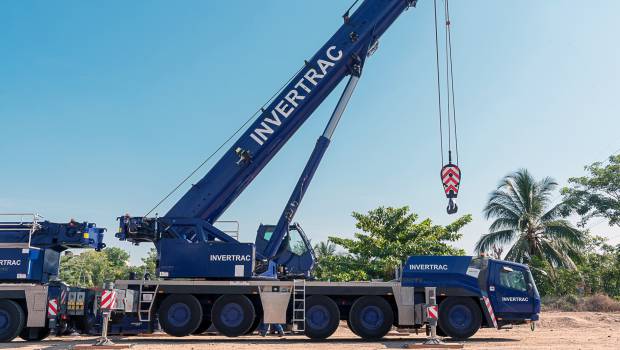 Une Grove GMK5250L modernise la flotte d'Invertrac en Colombie