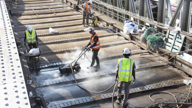 Ligne 6 : le chantier de préservation du viaduc de Passy