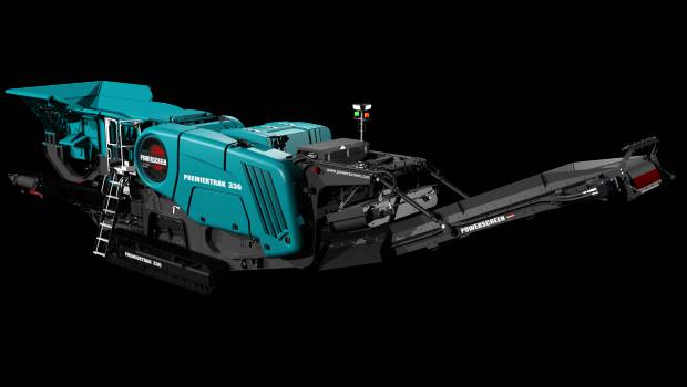 Powerscreen dévoile son tout dernier modèle de concasseur à mâchoires