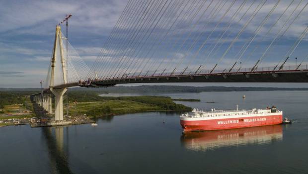 Au Panama, le pont de l'Atlantique a été livré