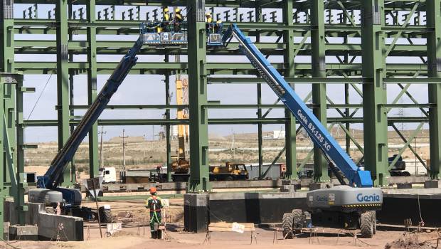 Une vingtaine de nacelles Genie dans une mine du Kazakhstan