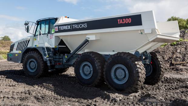 La dernière évolution du Terex TA300 exposée à NordBau