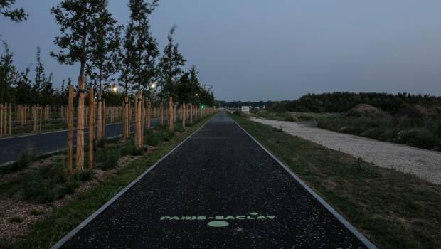 Nouvelles voies de circulation sur le campus Paris-Saclay