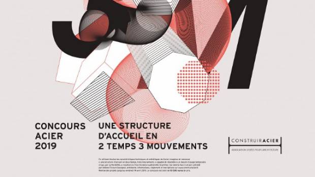 Remise des prix du 11e Concours Acier 2019 le 2 octobre prochain