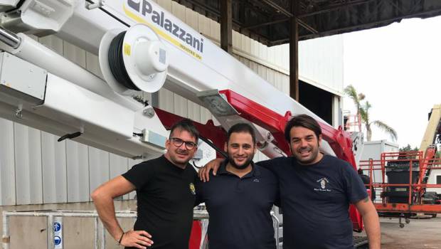Une araignée Palazzani chez Salento Crane & Logistic