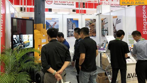 Haulotte remarqué à Innobuild Asia