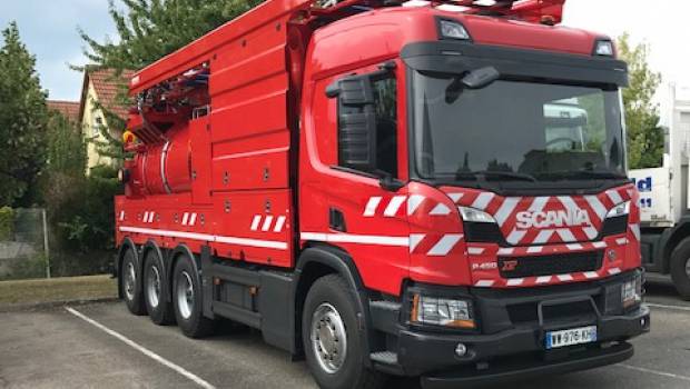 Un hydrocureur Scania gagne sa place au SDEA