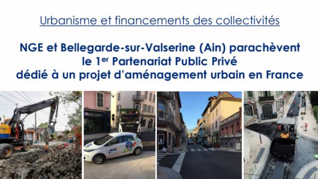 NGE signe le 1er PPP dédié à un projet d'aménagement urbain en France