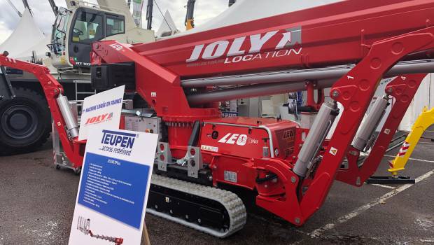 Teupen fait dans la grande hauteur