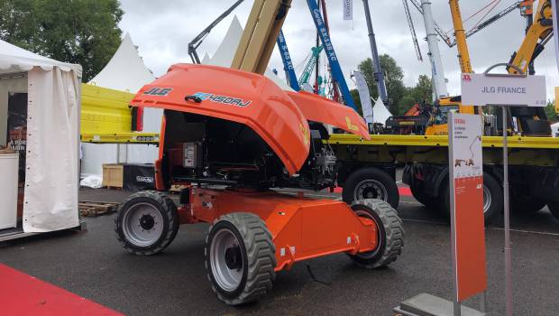 Les nacelles électriques de JLG en production en novembre