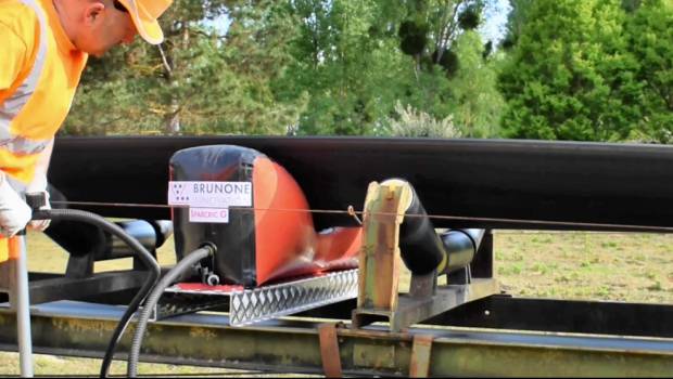 SIM : Brunone facilite la maintenance des rouleaux avec Sparcric G