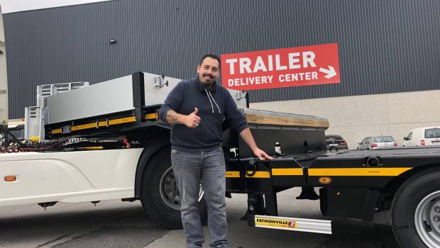 Une première semi-remorque Faymonville pour Vadem