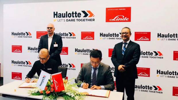 Haulotte compte un nouveau distributeur en Chine