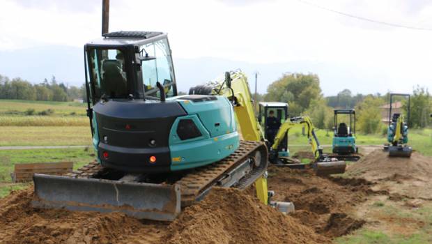 17 mini-pelles Ammann sur le marché !