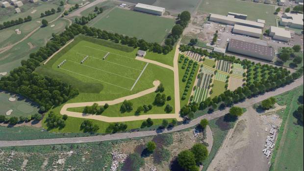 ECT transforme les terres inertes en potager urbain