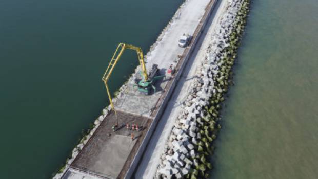 L’extension de Port-La Nouvelle (Aude) assurée par Bouygues TP