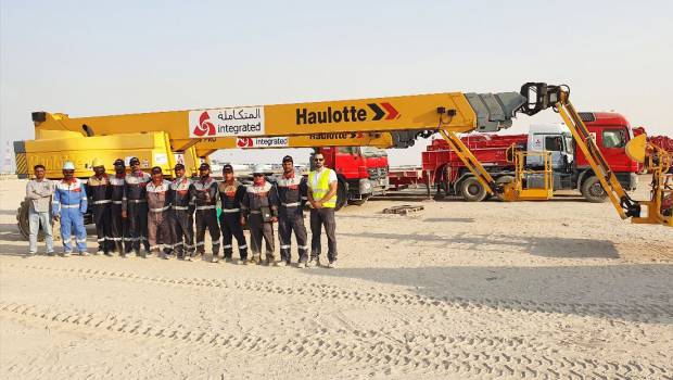 Haulotte accentue la formation au Moyen-Orient