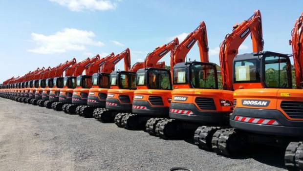 Beauloc renforce sa flotte de 80 pelles Doosan