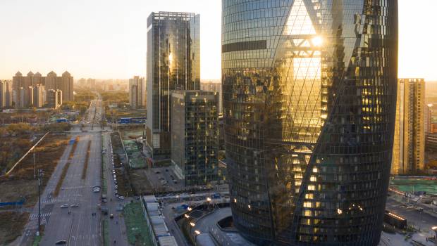 Le plus grand atrium au monde est à Pékin