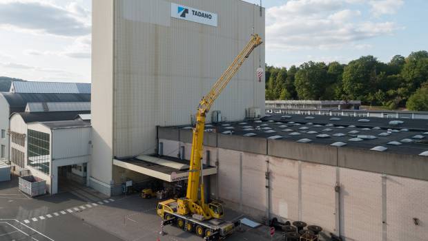 Les couleurs de Terex Demag progressivement remplacées par Tadano Demag