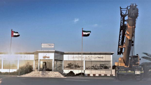 Des Grove GRT8100 dans les champs pétroliers du Moyen-Orient